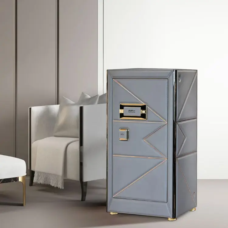Luxury Watch Winder Safety Box Fingerprint Jewelry Storage Safe Cabinet Money Biometric gun Safes