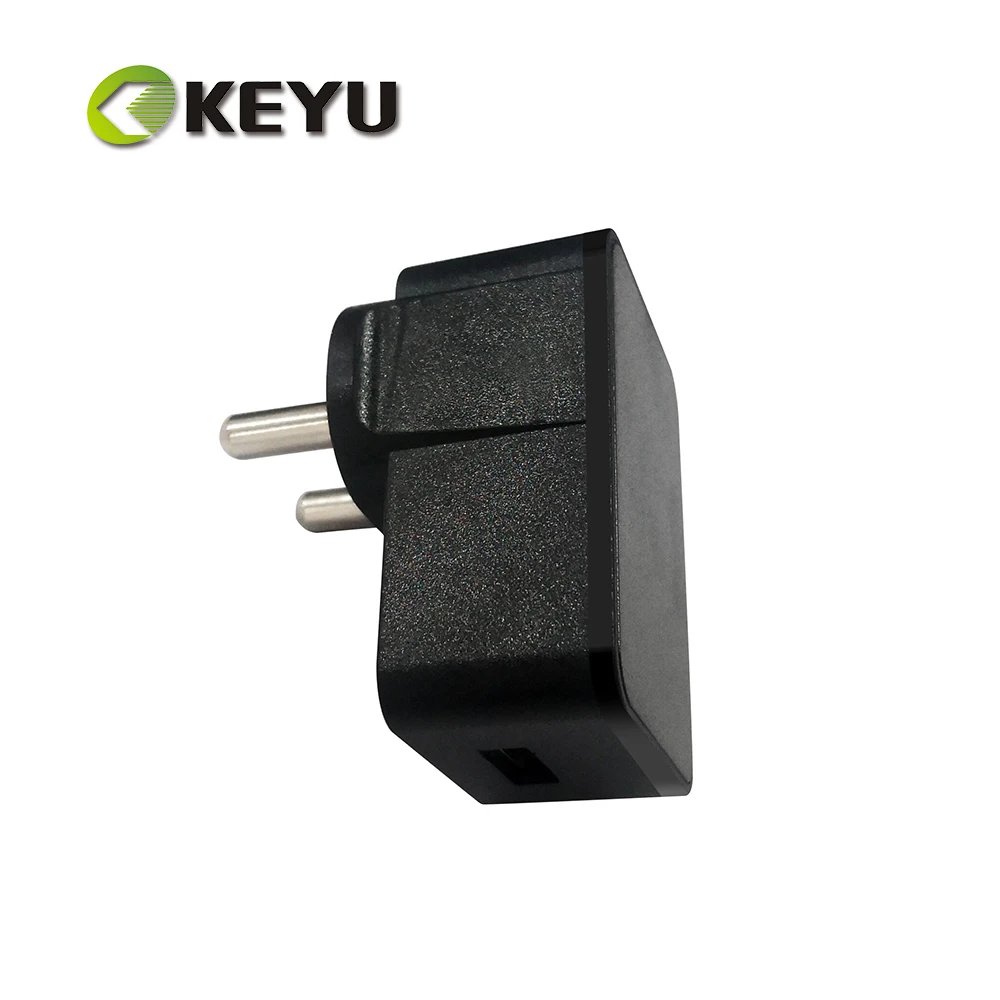  USB-зарядное устройство с индийским разъемом 5 В 1 А 1000 мА