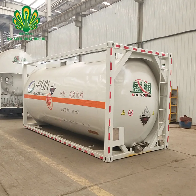 China Factory Price ASME 20ft T75 T50 Cryogenic Liquid Gas Oxgen Nitrogen Helium Storage ISO Tank Container
