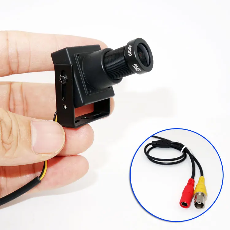 2MP micro camera EFL 4mm FOV 85 degree wide angle CCTV for green plant keeping observation mini Analog camera