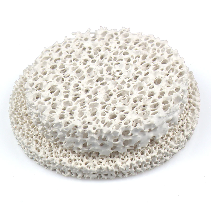 High Strength Foam Ceramic Filter Alumina Porous Ceramic Discs