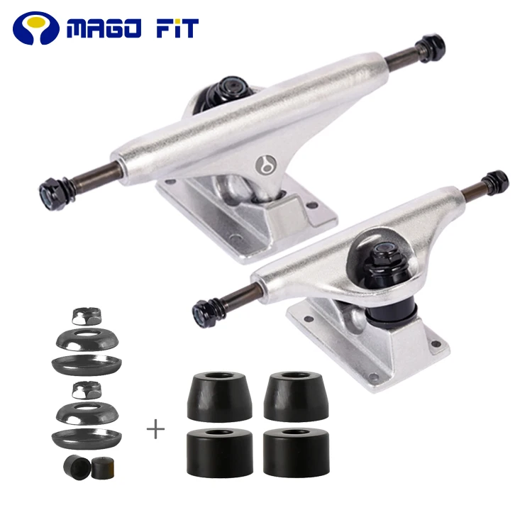 MAGO FIT custom longboard surfskate skateboard techdouble kingpin soft trucks and wheels