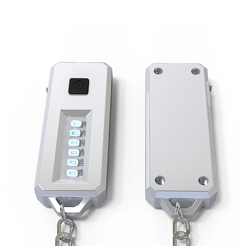 Keychain Mini UV Led Flashlight Flashlights Purple Lights Metal Portable Zinc Alloy UV Light Led
