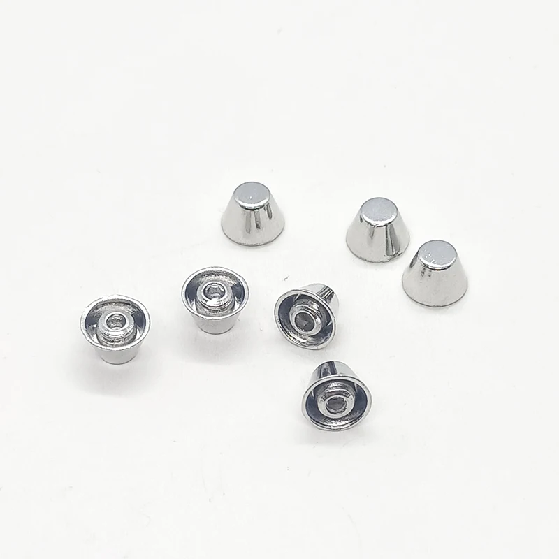 Rock Punk Spikes Style Leather Jacket Decoration Studs Bucket Shape Metal Rivet for Shoes Dog Collar