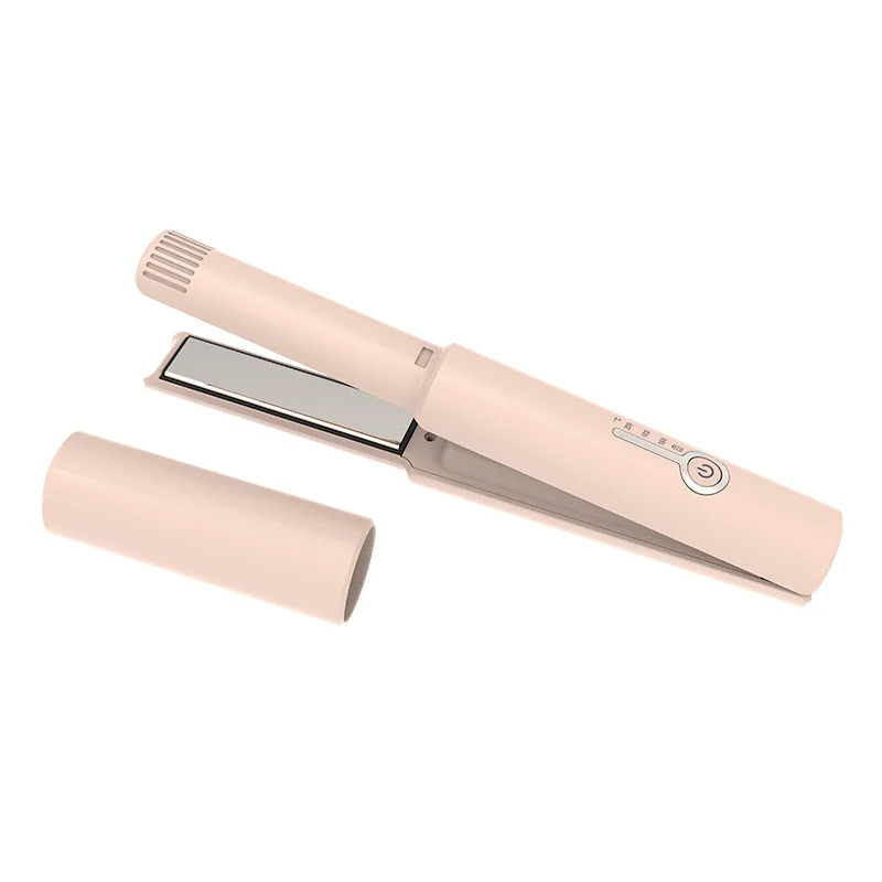 USB hair straightening iron attractive design wholesale price  portable mini iron wireless hair straightener