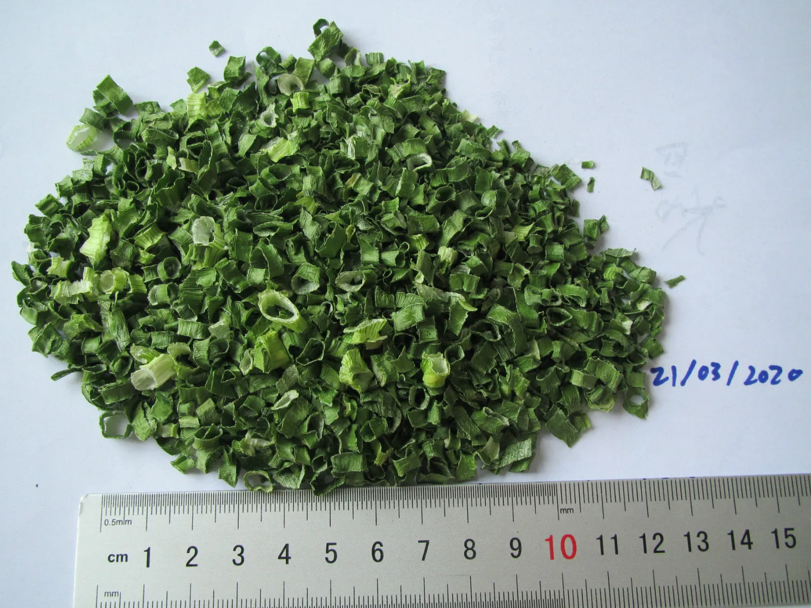 2023 New Crop dried chive rings/dehydrated green onion factory wholesale