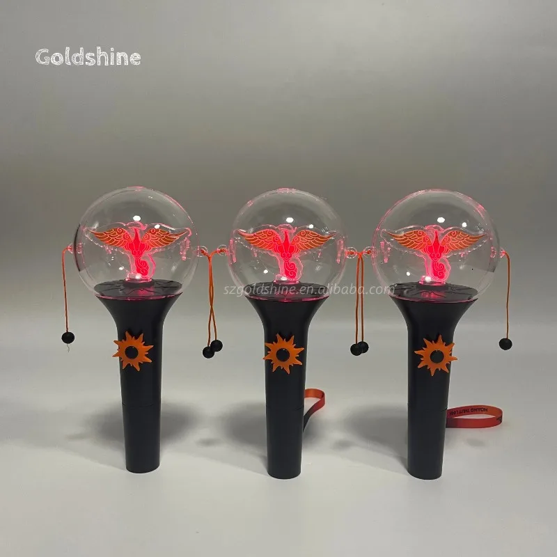Custom Phoenix LED Light Stick Vietnam Star Hoang Thuy Linh Famous Concert Big New Mold Glow Stick Flashing Packaging