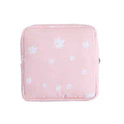 Women Small Cosmetic Bag Set Zipper Girls Mini Sanitary Napkins Makeup Lipstick Bags Travel Earphone Coin Organizer Pouch Bags