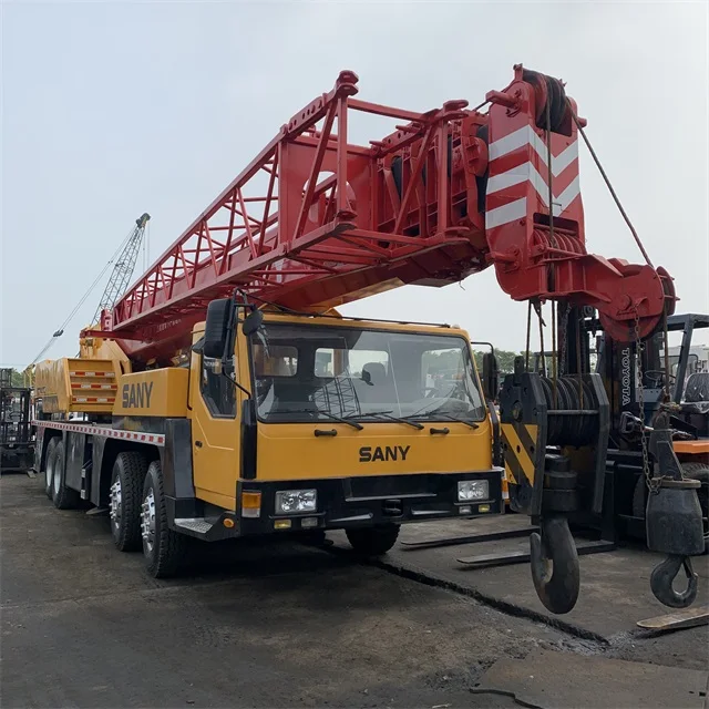 Cheap price 50 Ton used sany mobile crane China original QY50C STC550 STC500 truck crane in stock