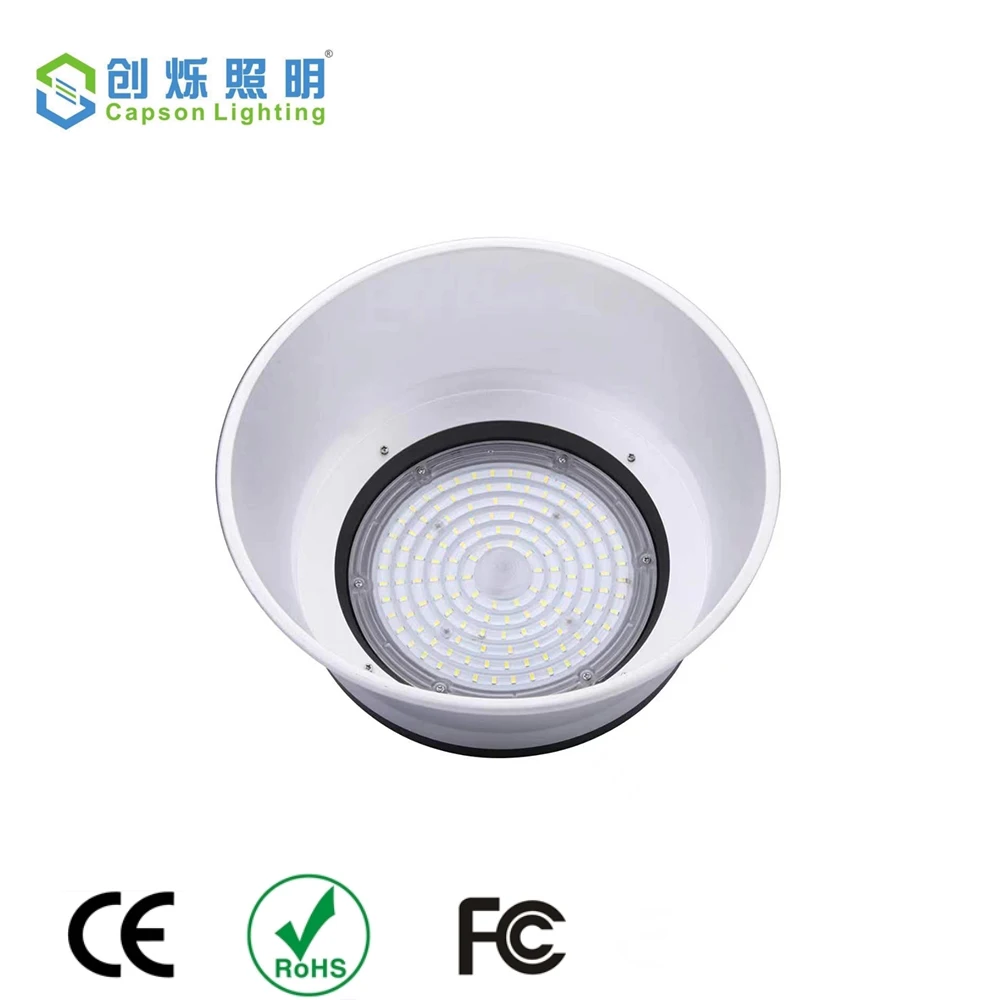 High quality ufo high bay light 100w led high bay 6500k industrial lamp shop led high bay light