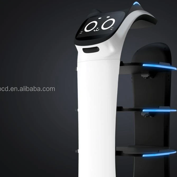 BellaBot Smart Waiter Robot A Smart  Food Delivery Robot Waiter Robot