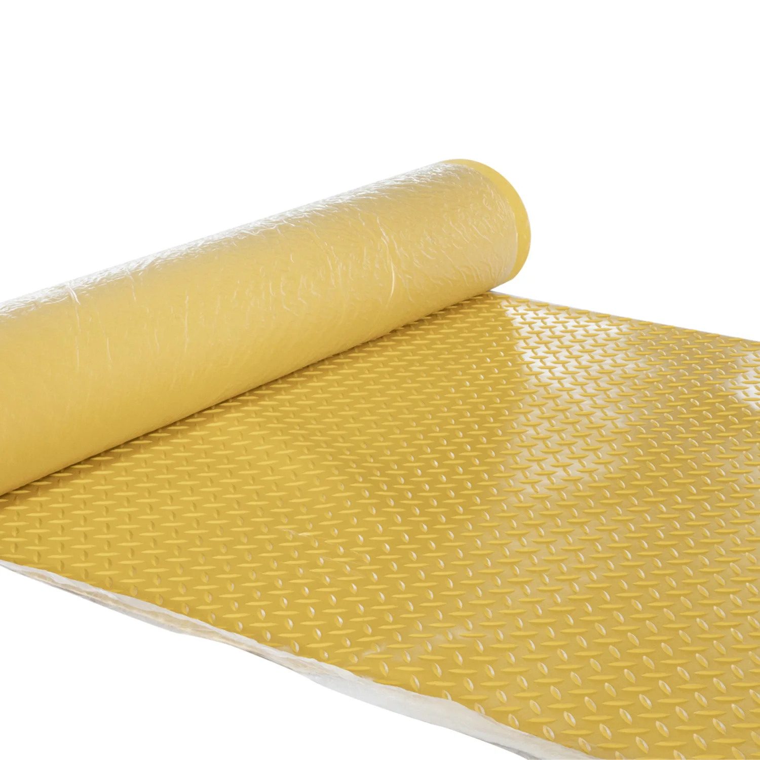 High Quality Yellow color Anti-slip Mats Diamond Pattern  Rubber Sheets