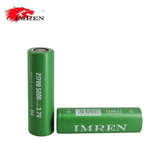 IMREN US Stock 21700 3.7V 5000mah 3.7V 21700 5000mah 18650 3500mah 21700 5000mah 21700 battery for power station