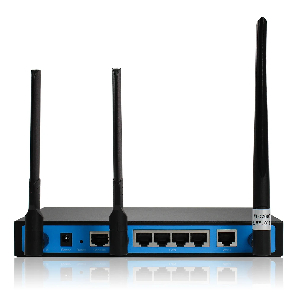 support VPN Load balance  YF360D-LL active/active 4G dual sim dual module LTE router for Kiosk/ Vehicle