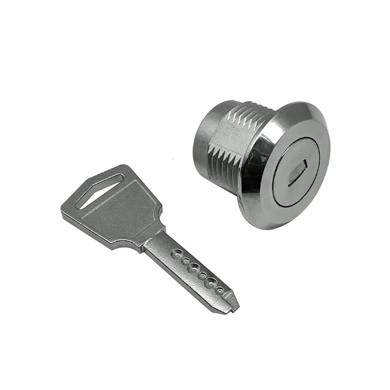 Super durable high safety stainless steel 304 MIM electricity box industrial cabinet tubular lock cylinder with a key