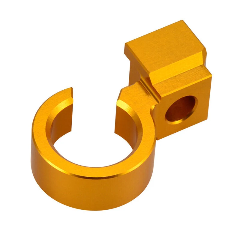 Dongguan metal machining components linear guide clamp CNC HKAA Rear Brake Line Cable Clamp Holder For Suzuki