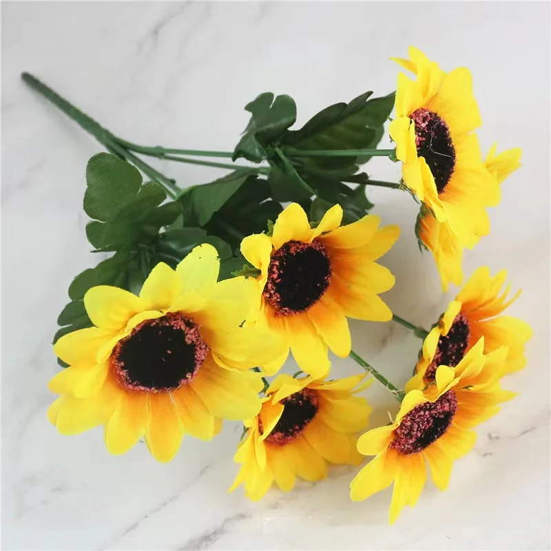 High Quality wholesale artificial flowers artificial Sunflower for home decor