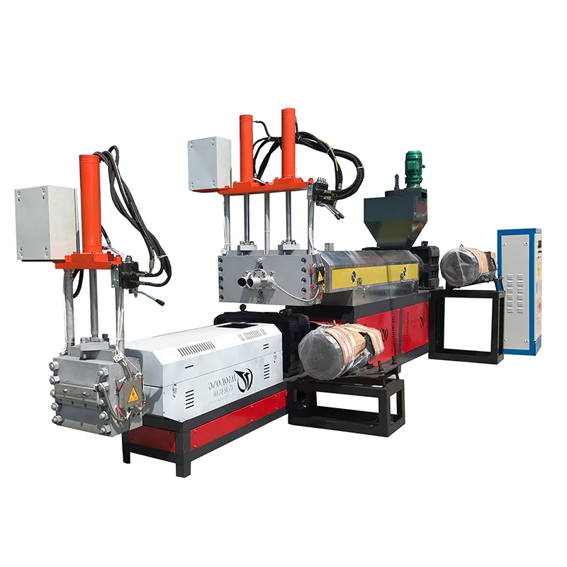 Recycling plastic granulator line plastic pelletizing machine mini granulator for plastic