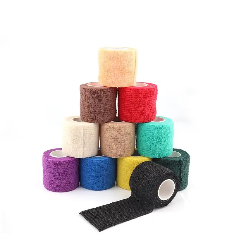Wholesale Tattoo Grip Bandage Multi Colors Self-adhesive High Quality Tattoo Grip Tape