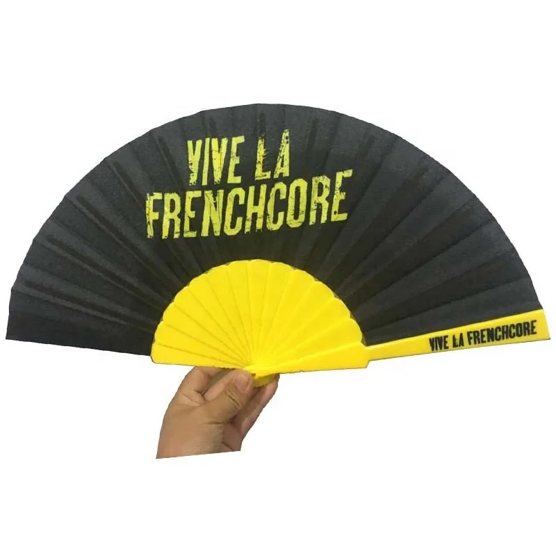 Wholesale Logo For Women Man Home Decoration Custom Hand Fan