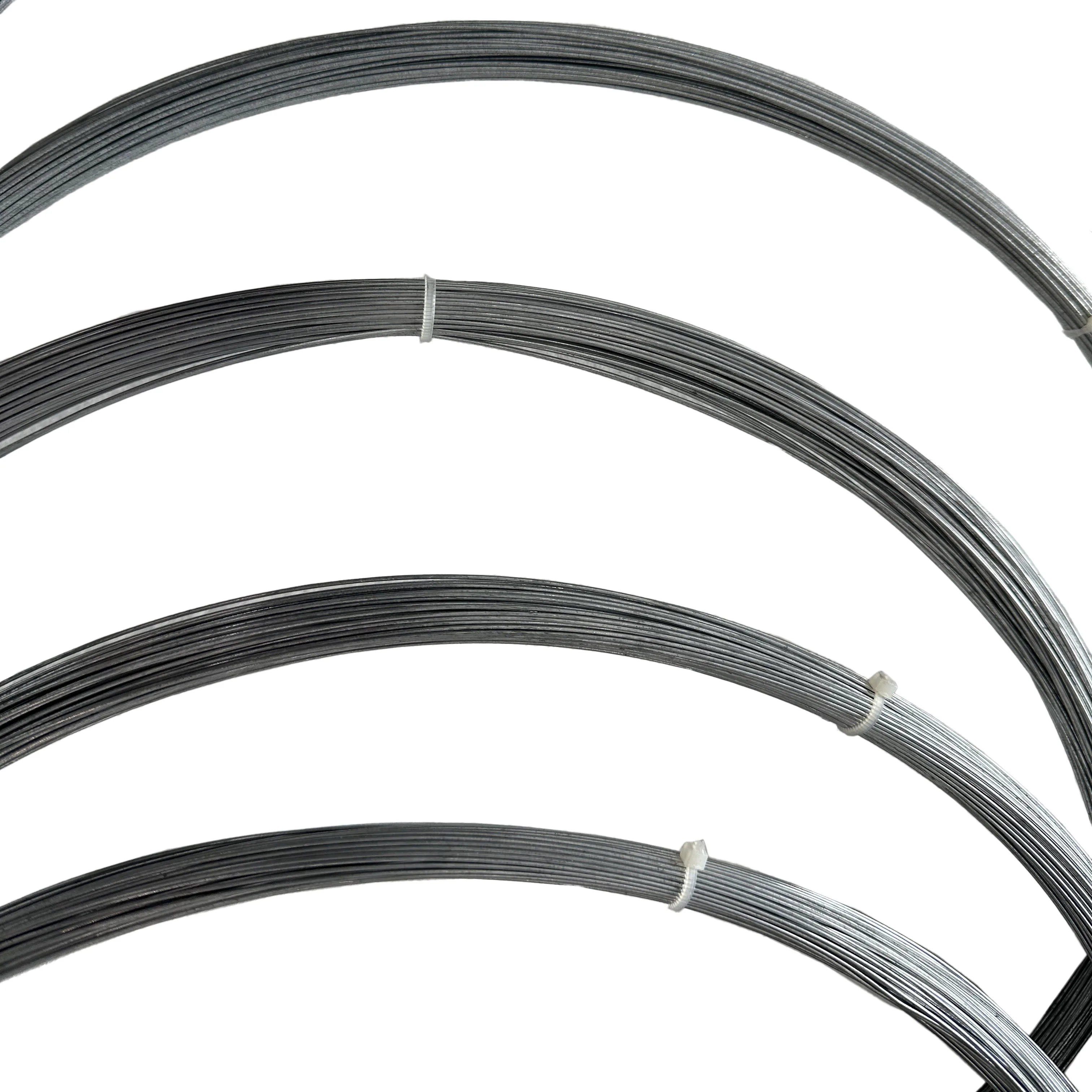 Iron Steel Low Price High Quality BWG 20 21 22 GI Binding Wire Silver Electro Galvanized 2mm Galvanized Wire