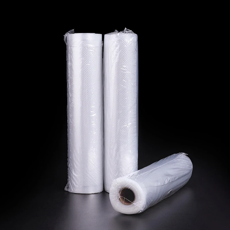 Recyclable reusable silicone vacuum sealing 28*1500cm 500cm food vacuum roll