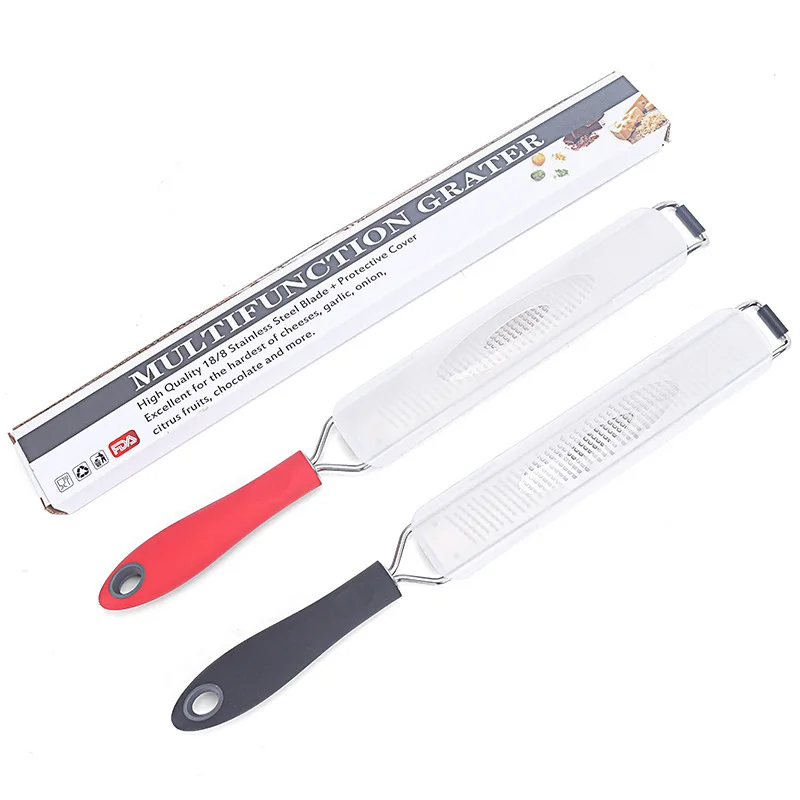 304 Stainless Steel Cheese Grater Lemon Zester Kitchen Gadget Vegetable Cheese Grater Shredder Halloween, Christmas