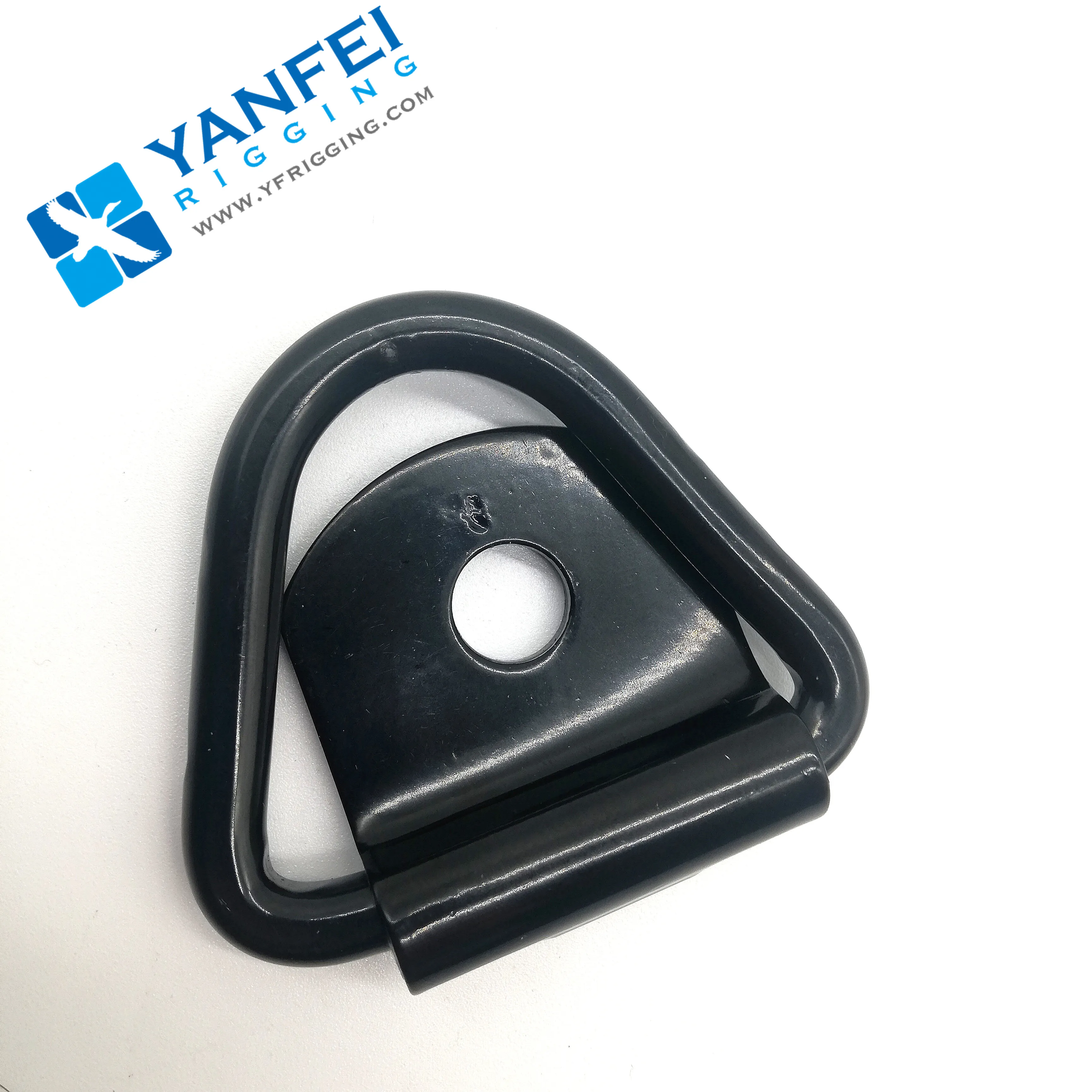 Welded Mounted D Ring Tie Down Anchor 1360kg/3000lbs Bolted Ring For Trailer Truck