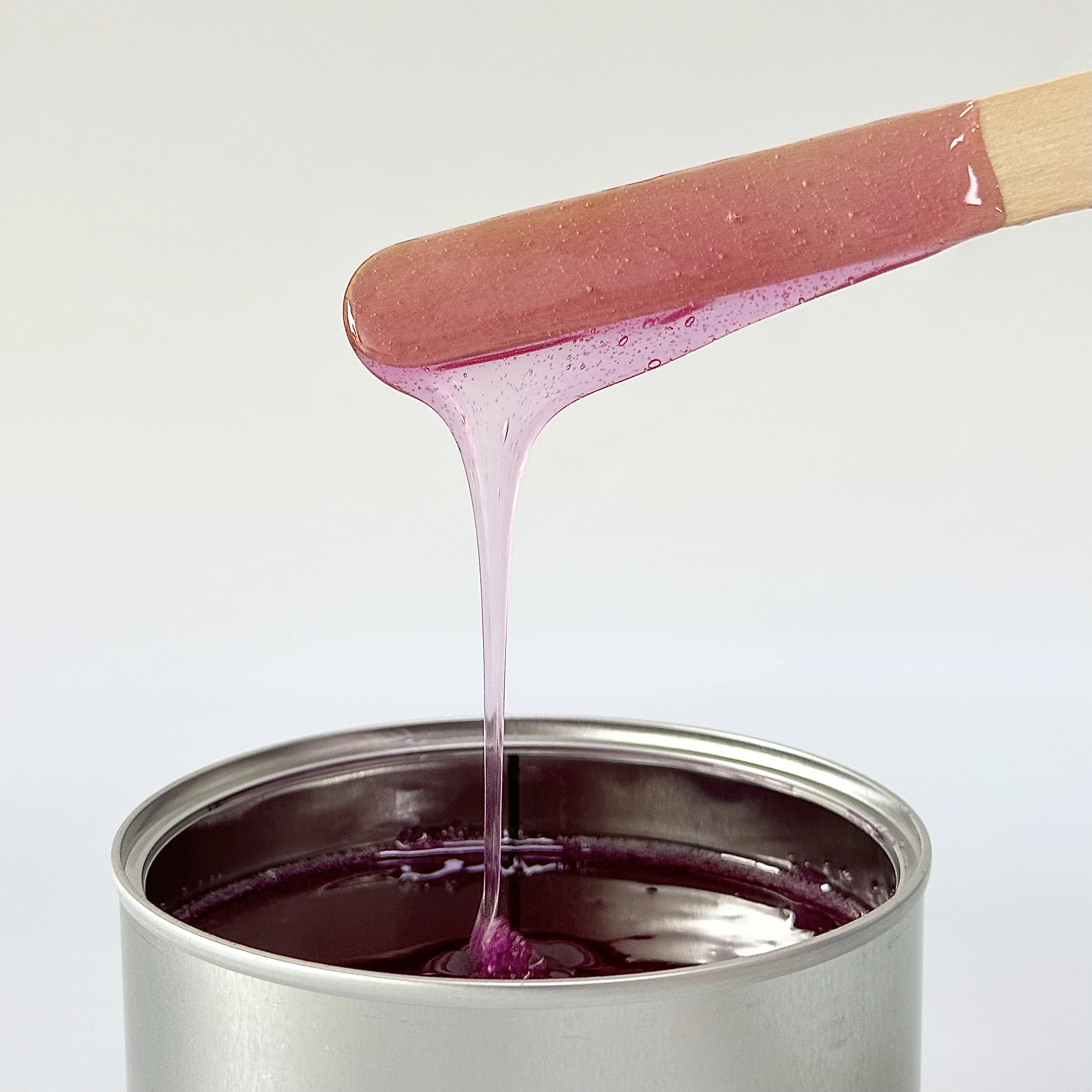 Chase Wax Hypoallergenic Rosin Free Wine Purple Private Label Soft Depilatory Wax For Wholesale