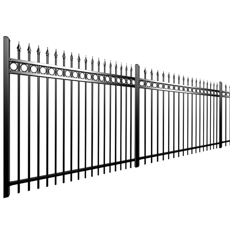 Flower garden fencing manufacturer Palisade Panel Railings and Posts