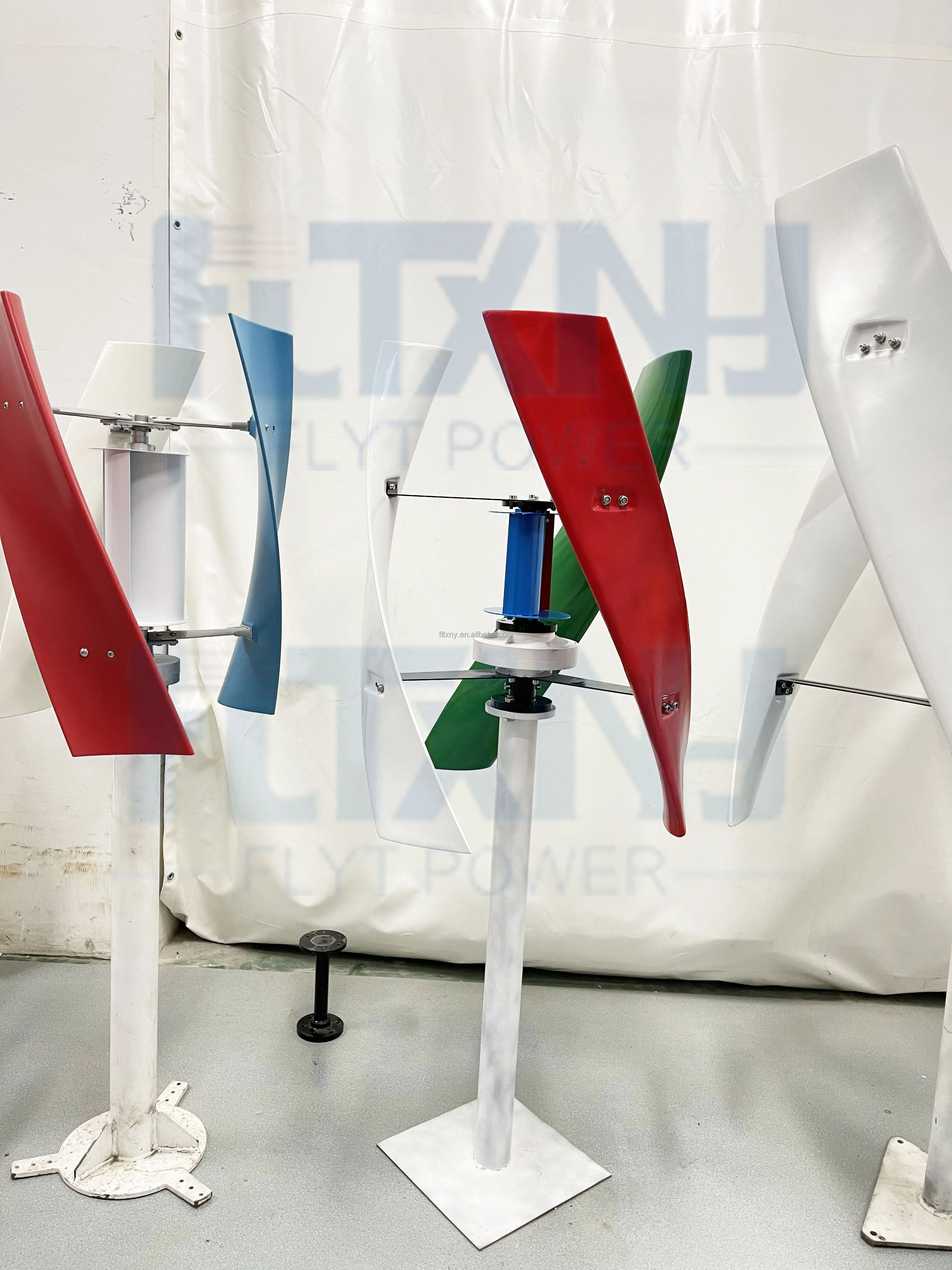 Wind Turbine Generator 6Kw 96V 120V Vertical Axis High Efficient 2000W 2Kw 3Kw 5Kw 5000w Wind Turbine With On Grid Inverter