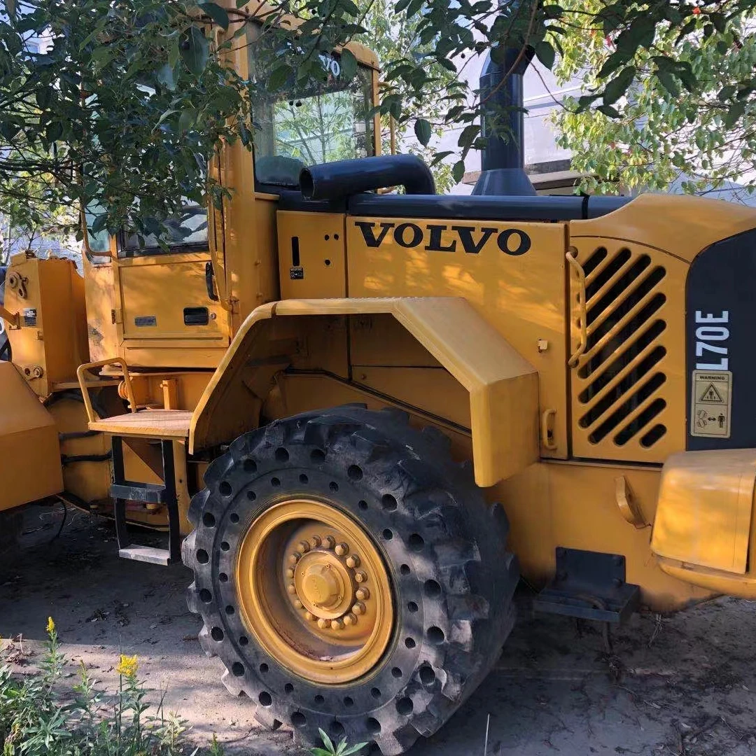 Used CE Certificate Hydraulic 12 Ton 2.3 M3 Bucket Strong Power Volvoo L70E Wheel Loader in Stock for Sale