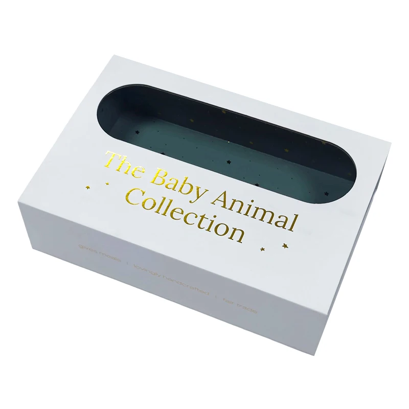 Custom logo clothing package envase de carton emballage de boite eco friendly caja de sorpresa folding hijab packaging paper box