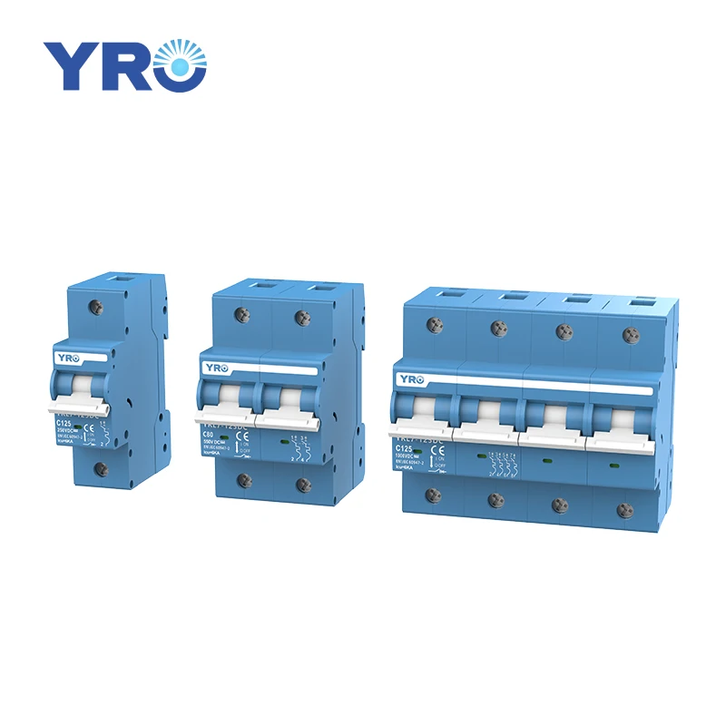 YRL7-125DC выключатель 2P миниатюрный MCB 125A для PV солнечной панели батареи мини-выключатель