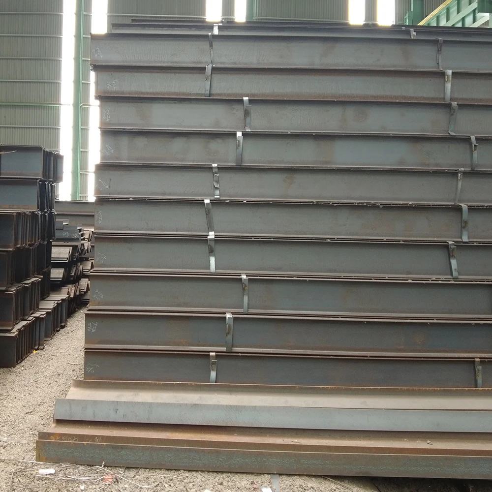 mild steel h-beam w40 steel ss400 hot rolling galvanized building construction steel