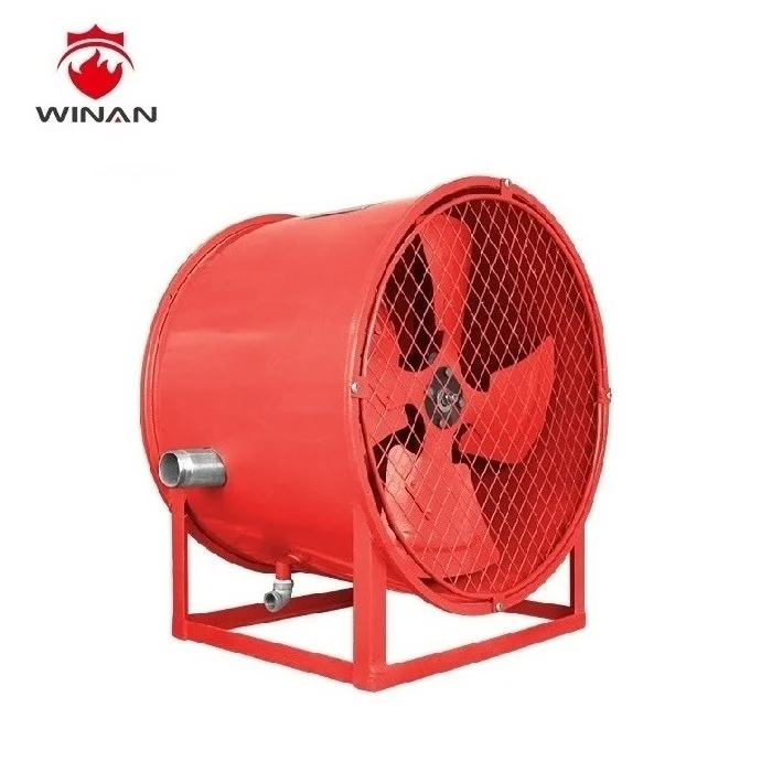 Flow range 2.5-5.7 L/S produce fire extinguishing foam 105~210m3/min fire extinguishing device high expansion foam generator