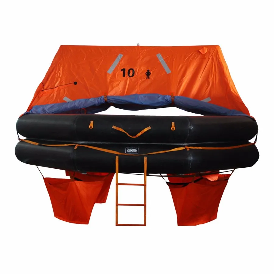 Factory wholesale SOLAS approval offshore ocean ATOB-20  inflatable life raft
