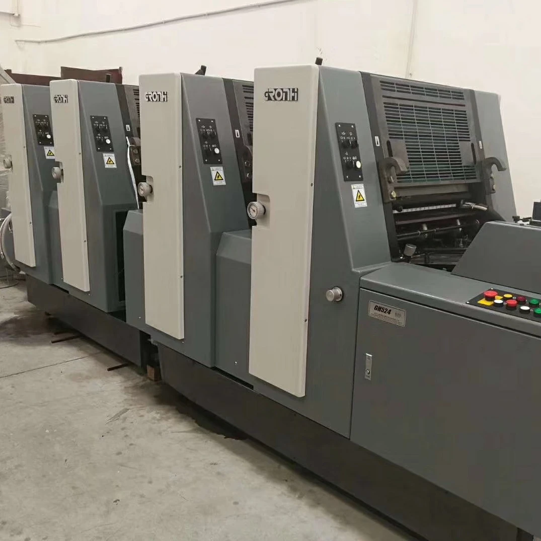 germany CMYK 4 Colors similar heidelber SM52 gto52 offset printers printing machine press