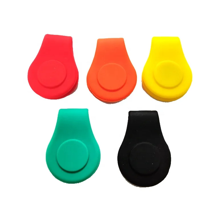 Silicone Ball Marker Hat Clips Golf Hat Clips Custom Ball Marker