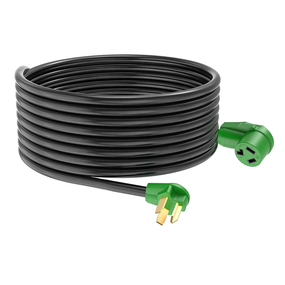 J476 3 Prong Dryer Extension Cord 50 Feet NEMA 10-30P to 10-30R Heavy Duty STW Extension Cord,30Amp 125V/250V 10-AWG