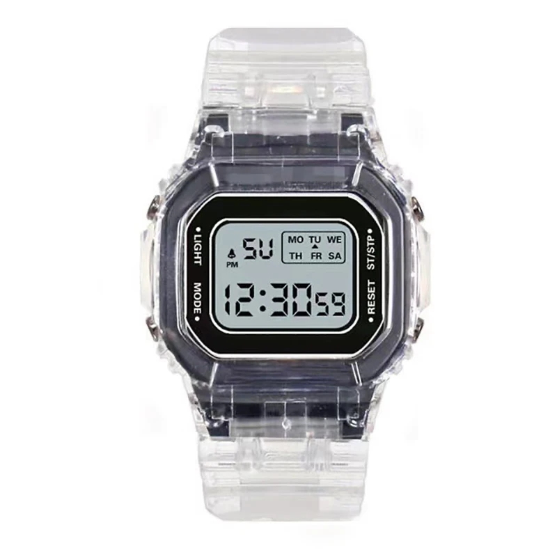 Fashion Digital Watch Led Watches Wrist Student Sports Waterproof Women Children Digital Watch