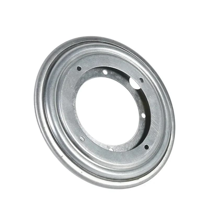 Factory supply 204*204*8mm galvanized disc bearing swivel plate