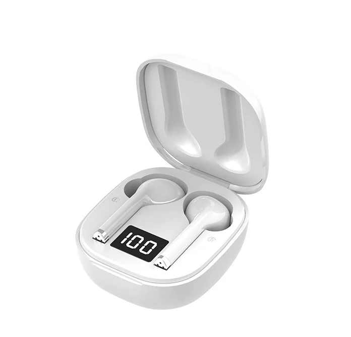 
Factory price earphone headphones TWS earbuds wireless earphones with LED OEM earphone 