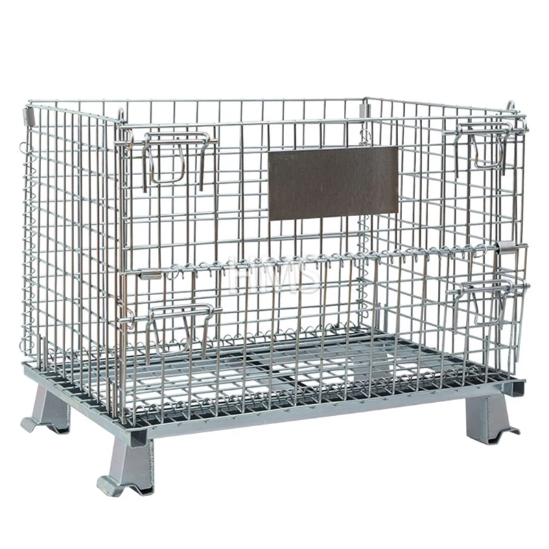 Контейнер/клетка склад контейнер для хранения складные стальные контейнеры ячеистой