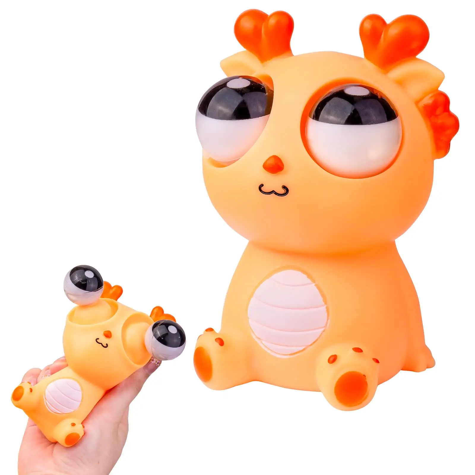 Crazy Eye Popping Dragon Creative Toy Eye-Popping Stress Relief Gift for Lovers Friends Children Christmas New Year Easter