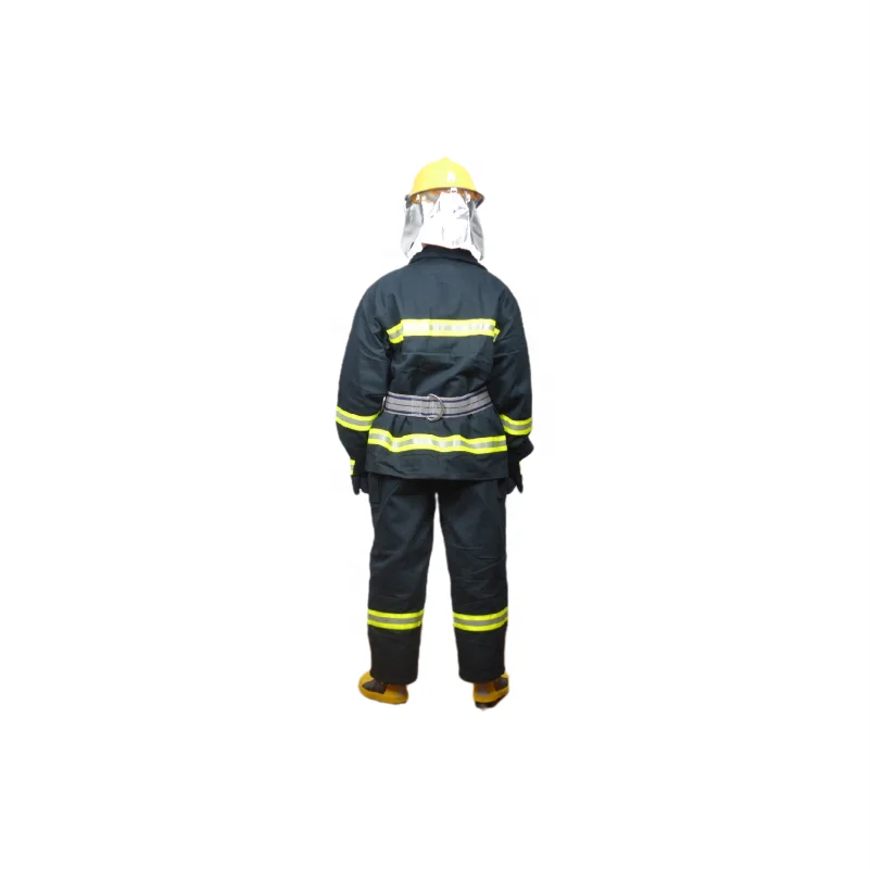 Normal Standard Factory supply en 469 fireman anti fire suit With cotton