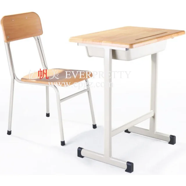 Школьная мебель нового дизайна, пластиковый стул и стол из МДФ, Лидер продаж, используется для начальной и старшей школы