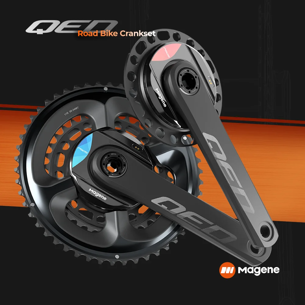 Magene QED Crankset P325 Power Meter Cycling Spider Bike Power Meter P505