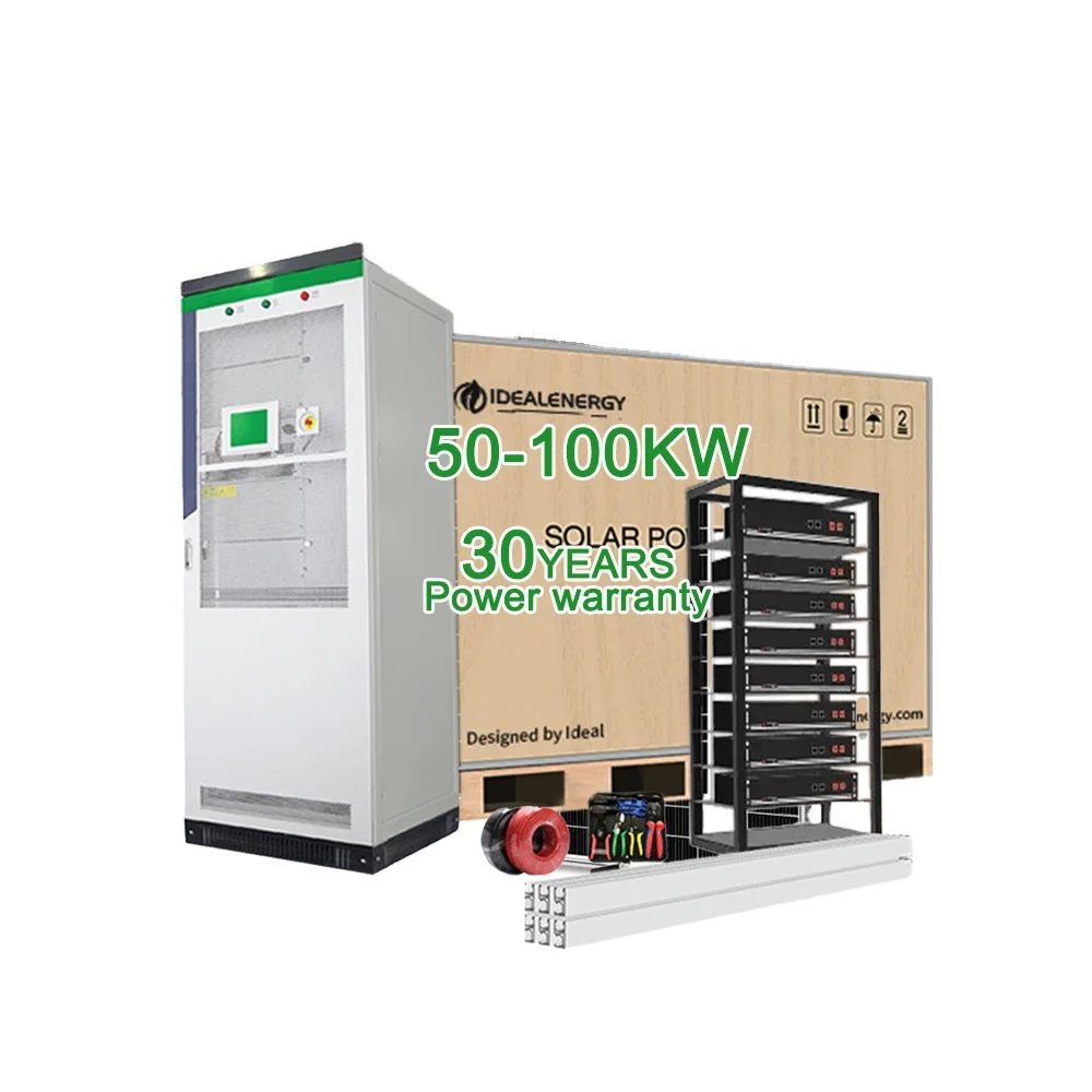 Гибридная солнечная система от китайского производителя, Европа, 100 кВт, 100 кВА, 80 кВтч, 100 кВтч