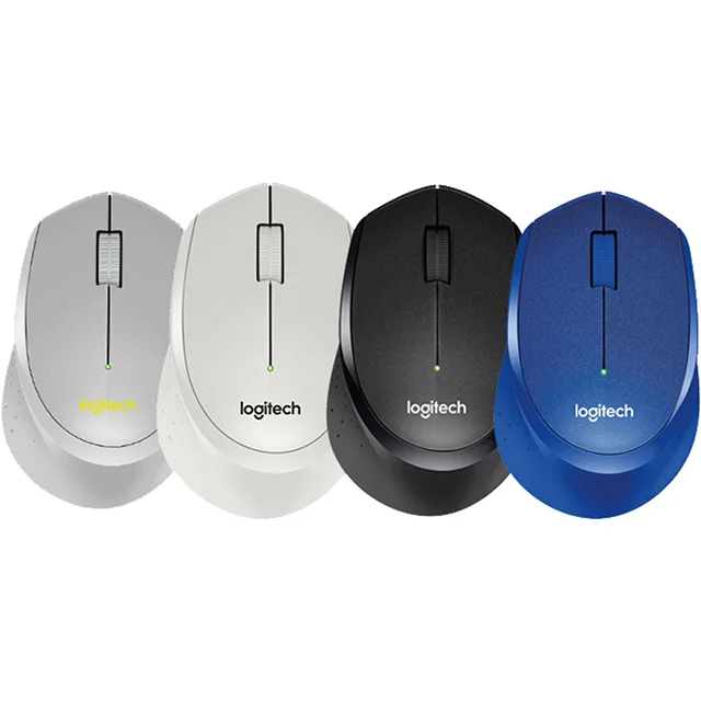 Original Logitech M330 2.4ghz Silent Plus Wireless Connection Mouse For Notebook And Desktop Computer